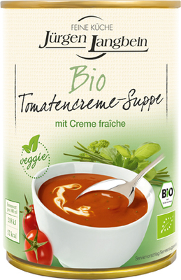 Supa de rosii (conserva) BIO Juergen Langbein – 400 ml driedfruits.ro/ Conserve & Semipreparate